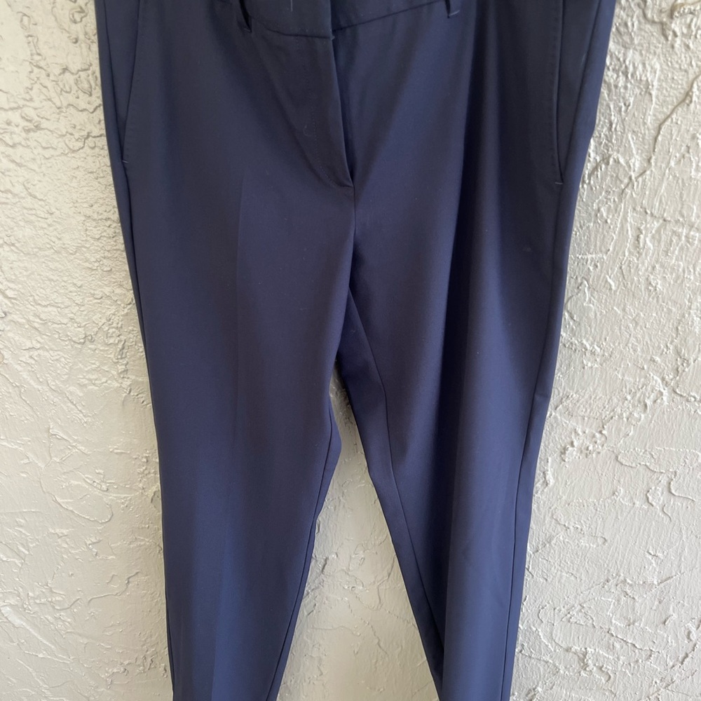 MARELLA Blue Straight Leg Dress Pants
